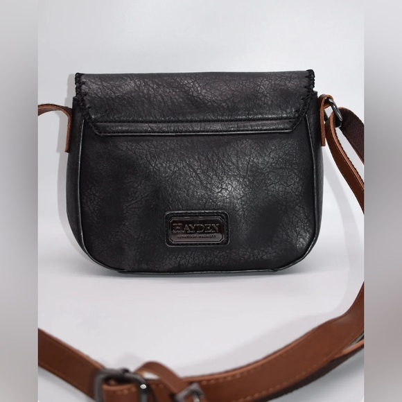 Hayden Harnett Alissa Black Crossbody/Shoulder Bag - Picture 12 of 15